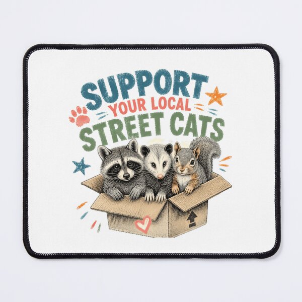 Item preview, Support Your Local Street Cats Animal Welfare Advocate designed and sold by JonesFlora2025.