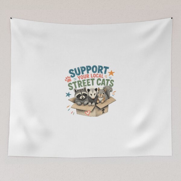 Item preview, Support Your Local Street Cats Animal Welfare Advocate designed and sold by JonesFlora2025.