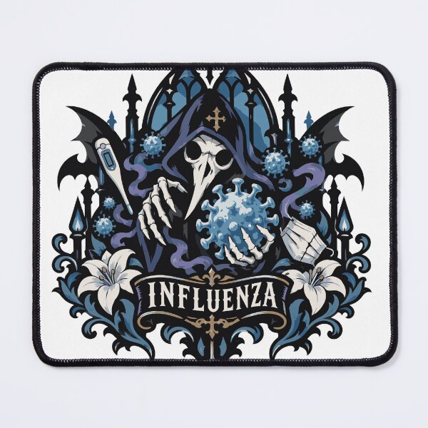 Item preview, Influenza Gothic Street Brand Badge Illustration designed and sold by medicalkinoko.