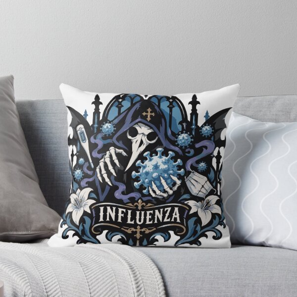 Item preview, Influenza Gothic Street Brand Badge Illustration designed and sold by medicalkinoko.