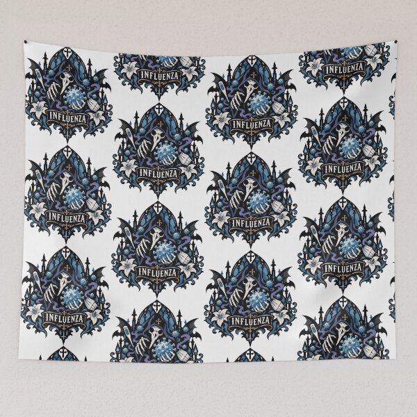 Item preview, Influenza Gothic Street Brand Badge Illustration designed and sold by medicalkinoko.