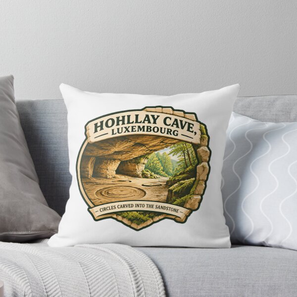 Item preview, Hohlley Cave, Luxembourg Circles Carved Into The Sandstone Travel Souvenir Landmark designed and sold by Star3NowForMe.
