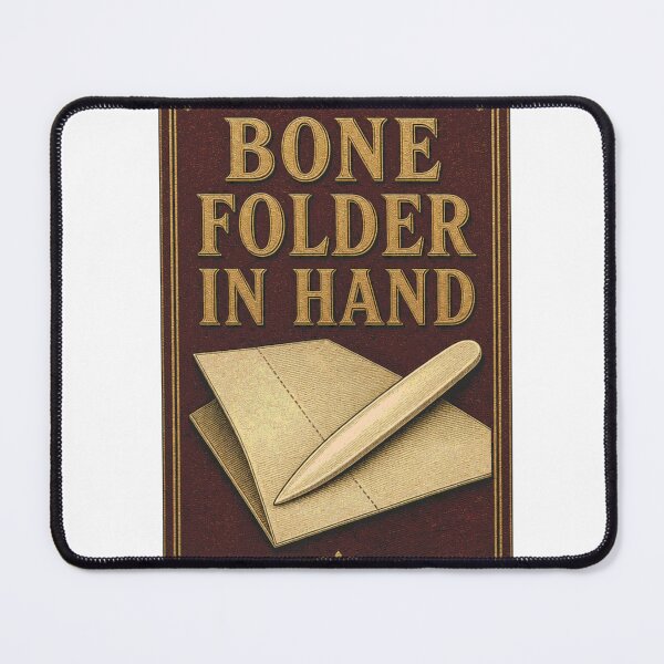 Item preview, Bone Folder In Hand Folding Bone Bookbinder's Sign designed and sold by BoosterShop.