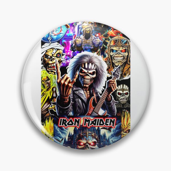 Aperçu de l'œuvre Groupe de rock à la Iron Maiden créée et vendue par Skozr.