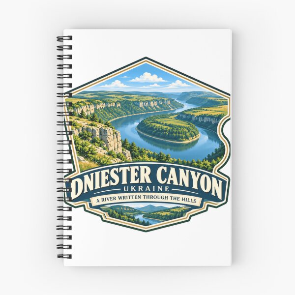 Item preview, Dniester Canyon Ukraine A River Written Through The Hills Travel Landmark Geography designed and sold by Simsimah26Parks.