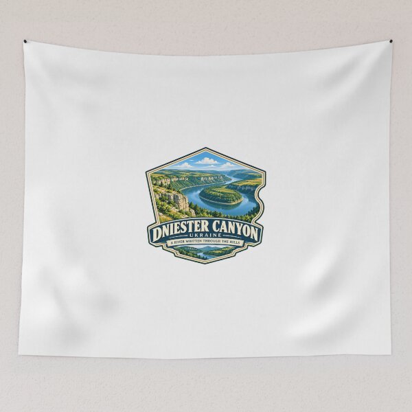 Item preview, Dniester Canyon Ukraine A River Written Through The Hills Travel Landmark Geography designed and sold by Simsimah26Parks.