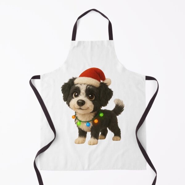 Item preview, Bordoodle Dog Christmas Lights designed and sold by Sillytoe.