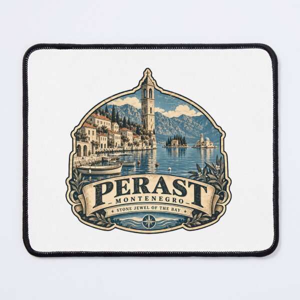 Item preview, Perast Montenegro Stone Jewel Of The Bay Travel Vacation Souvenir designed and sold by Simsimah26Parks.