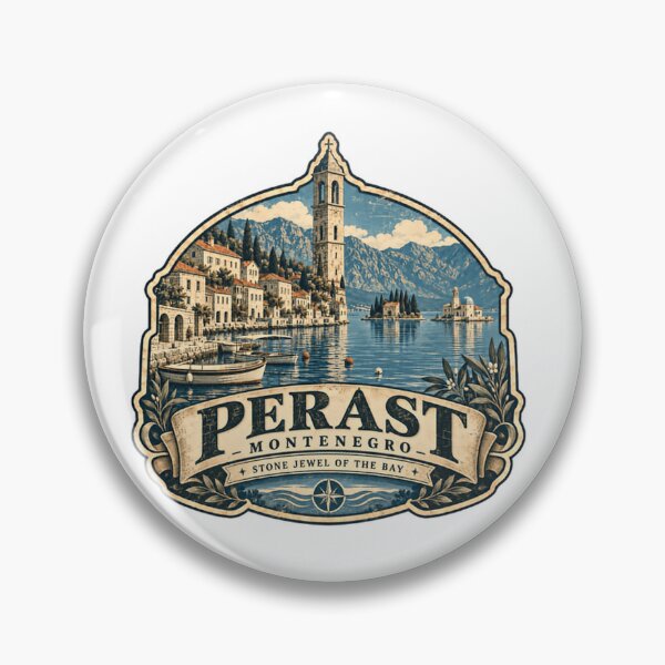 Item preview, Perast Montenegro Stone Jewel Of The Bay Travel Vacation Souvenir designed and sold by Simsimah26Parks.