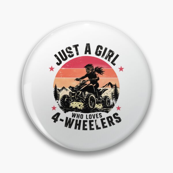 Item preview, Just A Girl Who Loves 4-Wheelers ATV Off Road Quad Rider Woman designed and sold by JonesFlora2025.
