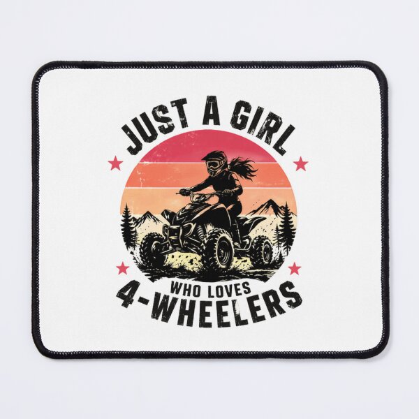Item preview, Just A Girl Who Loves 4-Wheelers ATV Off Road Quad Rider Woman designed and sold by JonesFlora2025.