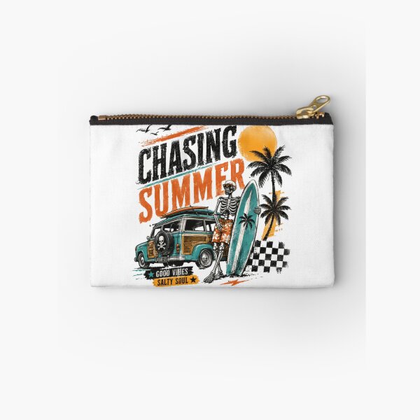 Item preview, Chasing Summer Good Vibes Salty Soul Surfer Beach Ocean Vacation designed and sold by RetroMini2026.
