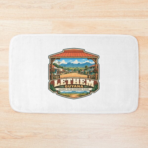 Item preview, Lethem Guyana Gateway To The Rupununi Plains South America Travel Souvenir designed and sold by Star3NowForMe.