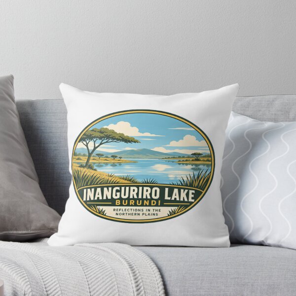 Item preview, Inanguriiro Lake Burundi Reflections In The Northern Plains African Travel Souvenir Tourist designed and sold by SEEM-drawing.
