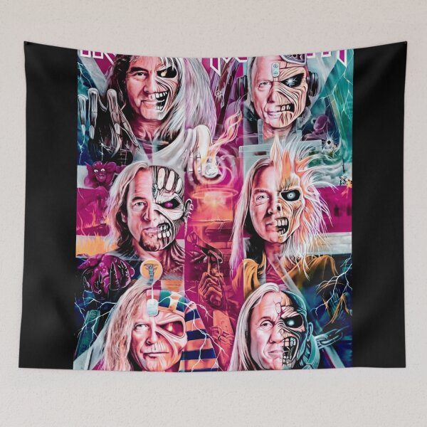Item preview, Iron Maiden Style Rock Band designed and sold by Skozr.