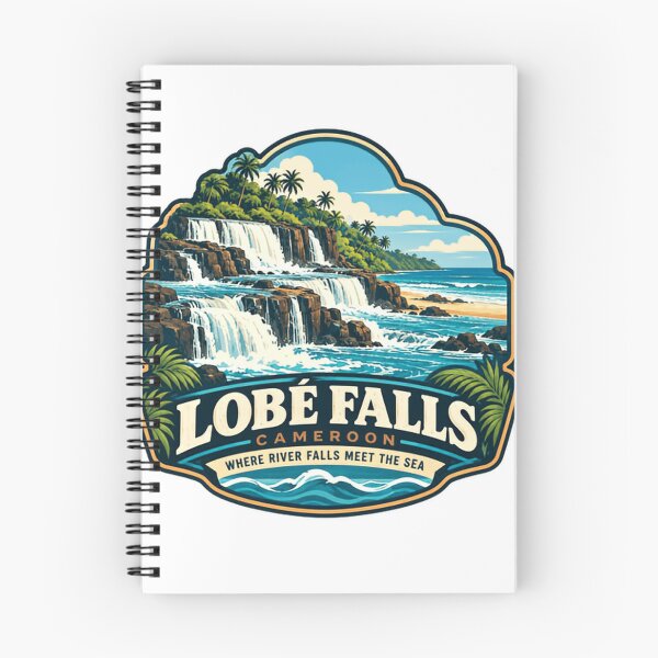Item preview, Lobé Falls Cameroon Where River Falls Meet The Sea African Travel Tourist Waterfall Destination designed and sold by Simsimah26Parks.