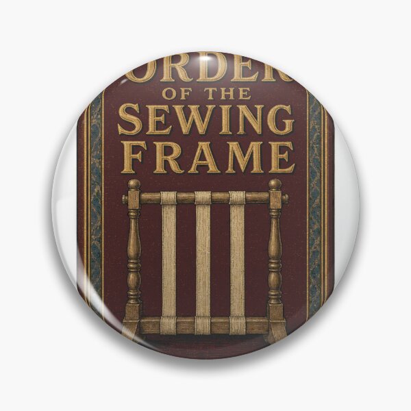 Item preview, Order of the Sewing Frame Bookbinders' Guild Badge designed and sold by BoosterShop.