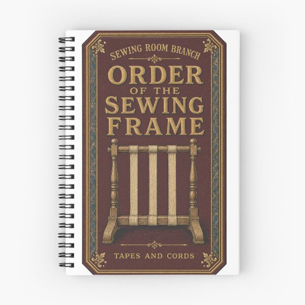 Item preview, Order of the Sewing Frame Bookbinders' Guild Badge designed and sold by BoosterShop.