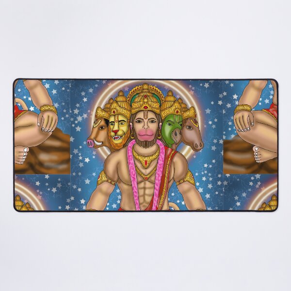 Item preview, Lord Hanuman Digital Drawing | Hindu Deity Spiritual Artwork designed and sold by Harshit_Digital_Arts.