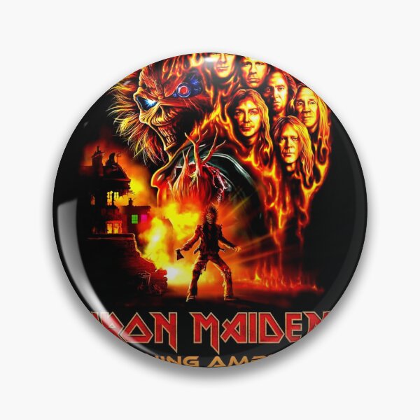 Aperçu de l'œuvre Groupe de rock à la Iron Maiden créée et vendue par Skozr.