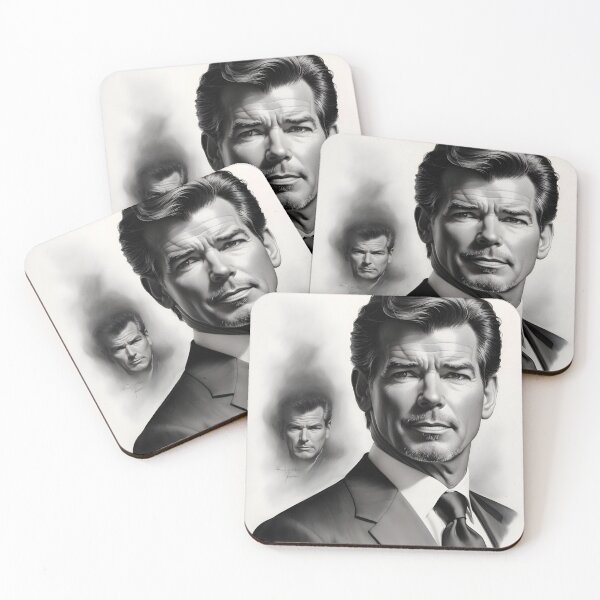 Item preview, Pierce Brosnan designed and sold by WorldofCharcoal.