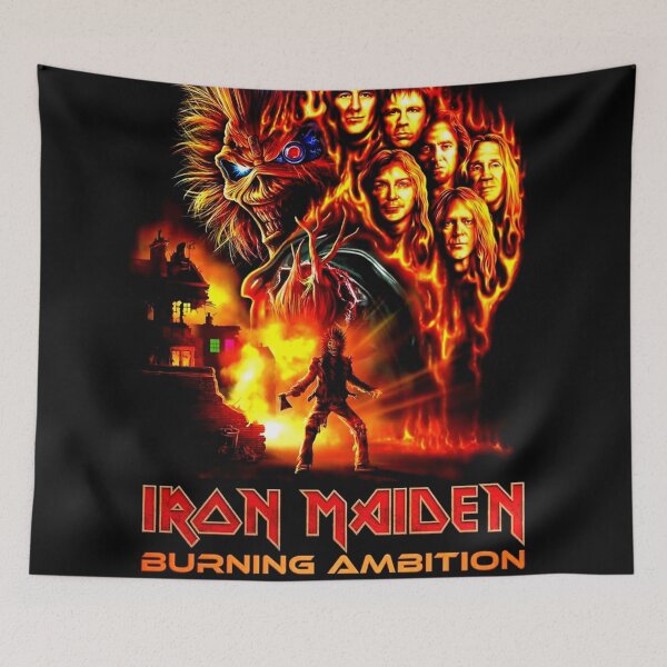 Item preview, Iron Maiden Style Rock Band designed and sold by Skozr.