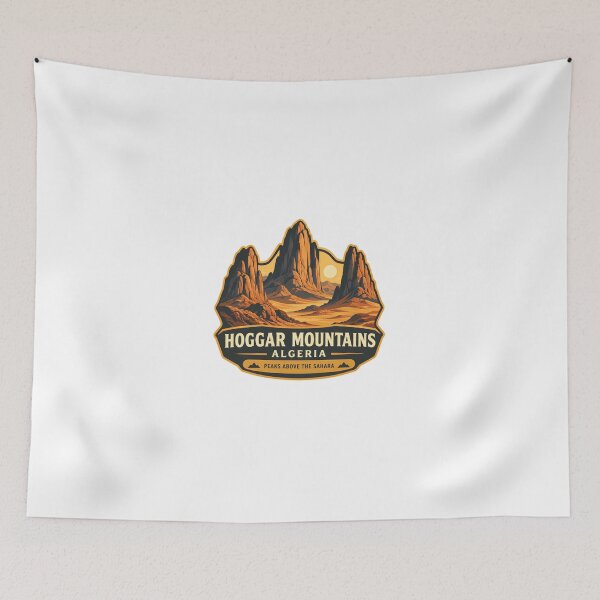 Item preview, Hoggar Mountains Algeria Peaks Above The Sahara North Africa Travel Landscape designed and sold by Simsimah26Parks.