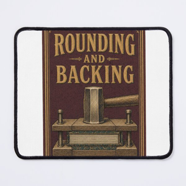 Item preview, Rounding and Backing Bookbinder's Workshop Sign designed and sold by BoosterShop.