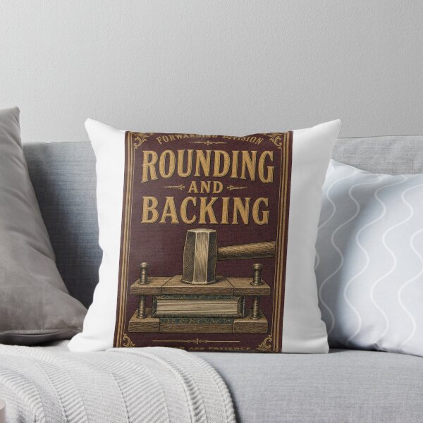 Item preview, Rounding and Backing Bookbinder's Workshop Sign designed and sold by BoosterShop.