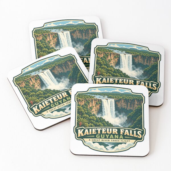 Item preview, Kaieteur Falls Guyana A Great River Takes Flight South America Waterfall Travel Destination designed and sold by Simsimah26Parks.