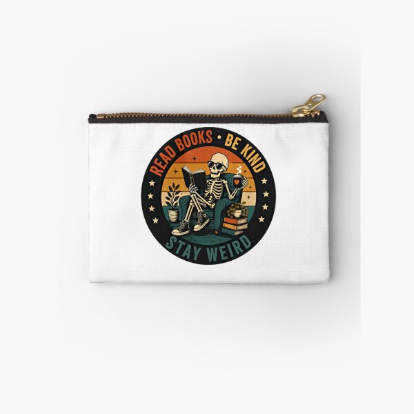 Item preview, Read Books Be Kind Stay Weird Bookworm Reader Librarian Bibliophile Introvert Coffee Lover designed and sold by SkeletonsDanger.