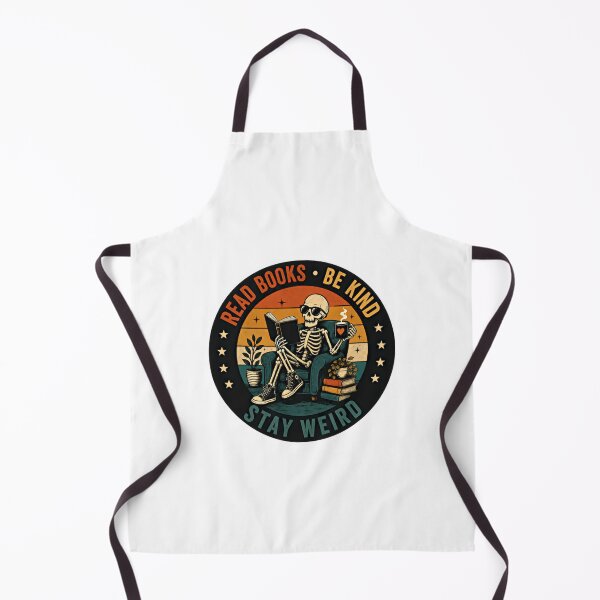 Item preview, Read Books Be Kind Stay Weird Bookworm Reader Librarian Bibliophile Introvert Coffee Lover designed and sold by SkeletonsDanger.