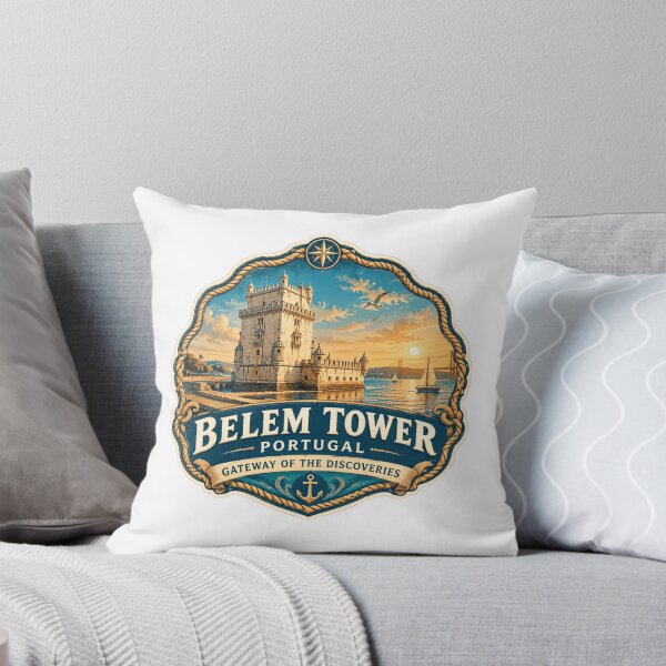 Item preview, Belem Tower Portugal Gateway Of The Discoveries Lisbon Travel Souvenir designed and sold by Star3NowForMe.