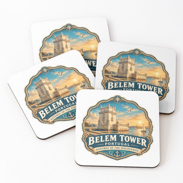 Item preview, Belem Tower Portugal Gateway Of The Discoveries Lisbon Travel Souvenir designed and sold by Star3NowForMe.
