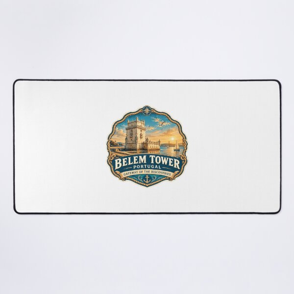 Item preview, Belem Tower Portugal Gateway Of The Discoveries Lisbon Travel Souvenir designed and sold by Star3NowForMe.