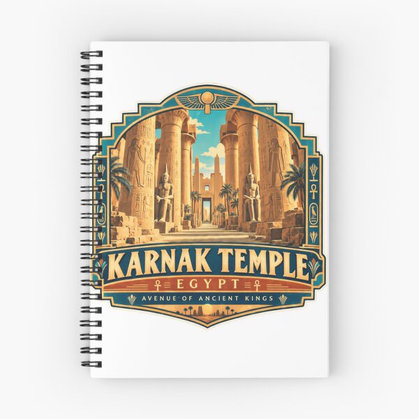Item preview, Karnak Temple Egypt Avenue Of Ancient Kings | Ancient History Travel Landmark Souvenir designed and sold by Simsimah26Parks.