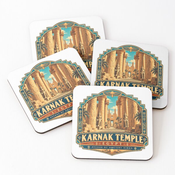 Item preview, Karnak Temple Egypt Avenue Of Ancient Kings | Ancient History Travel Landmark Souvenir designed and sold by Simsimah26Parks.
