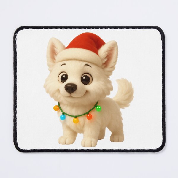 Item preview, Boskimo Dog Christmas Lights designed and sold by Sillytoe.