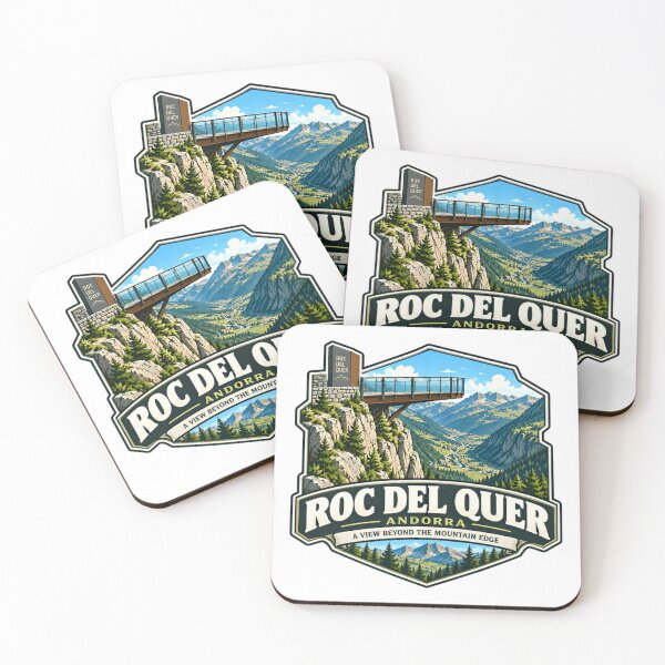 Item preview, Roc Del Quer Andorra Mountain Viewpoint Travel Souvenir designed and sold by Star3NowForMe.