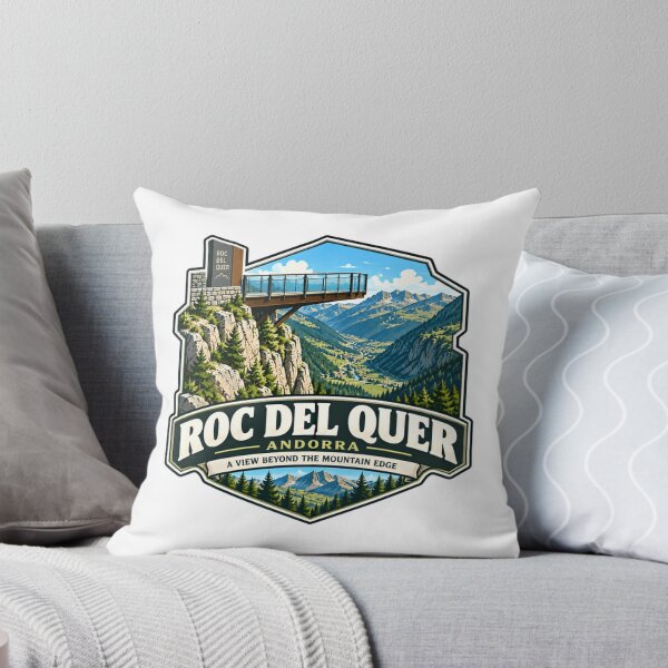 Item preview, Roc Del Quer Andorra Mountain Viewpoint Travel Souvenir designed and sold by Star3NowForMe.