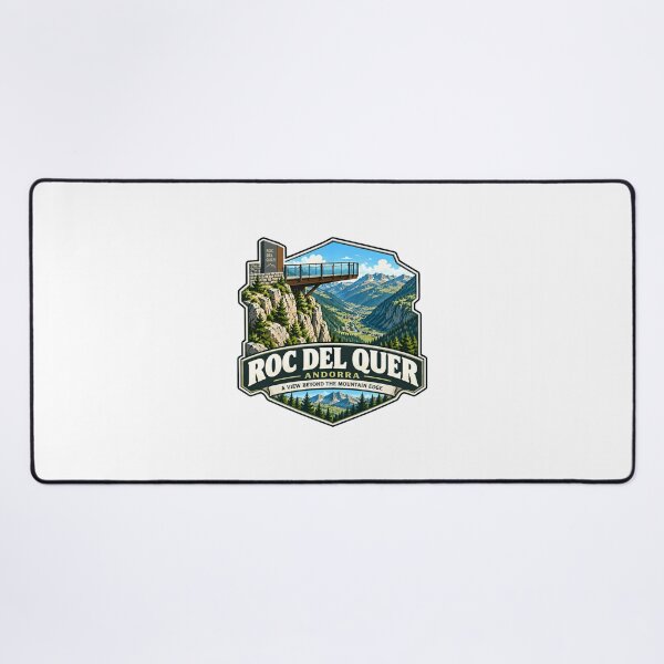 Item preview, Roc Del Quer Andorra Mountain Viewpoint Travel Souvenir designed and sold by Star3NowForMe.