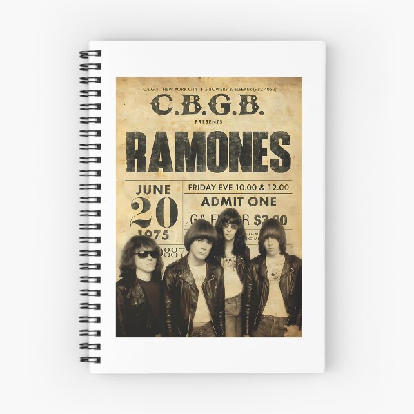 Item preview, Ramones CBGB 1975 Vintage Punk Rock Band designed and sold by Biscuteny.