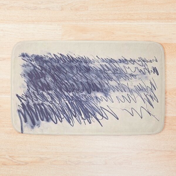 Item preview, Cy Twombly Blue Line Abstract designed and sold by sanmarts.