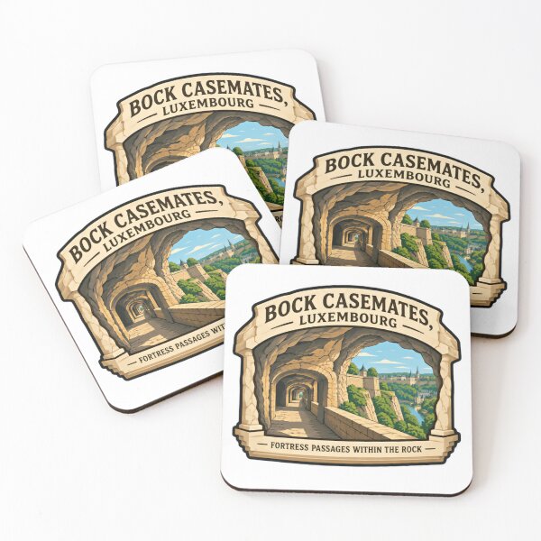 Item preview, Bock Casemates, Luxembourg Fortress Passages Within The Rock European Travel History Souvenir designed and sold by Simsimah26Parks.