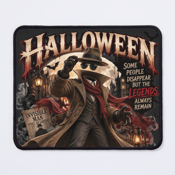Item preview, Invisible Man Vintage Halloween Horror Legend designed and sold by M. Mamdouh Artworks.