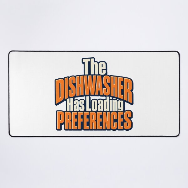 Item preview, Dishwasher Loading Preferences Funny Lettering designed and sold by Bikivuno.