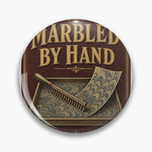 Item preview, Marbled By Hand Marbled Paper Workshop Sign designed and sold by BoosterShop.