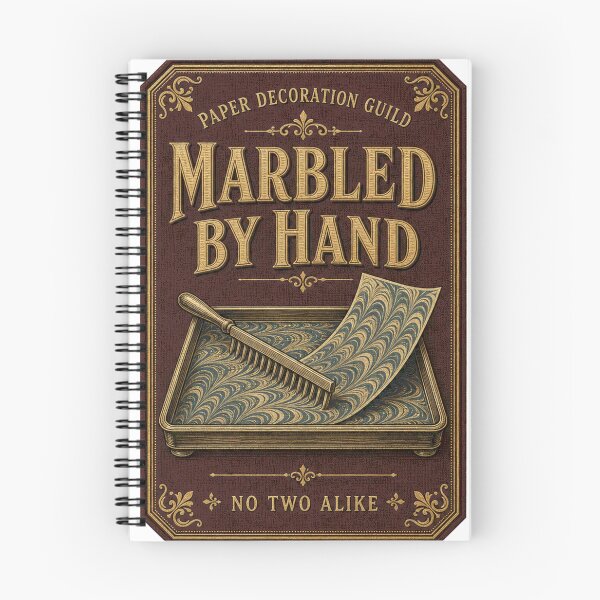 Item preview, Marbled By Hand Marbled Paper Workshop Sign designed and sold by BoosterShop.