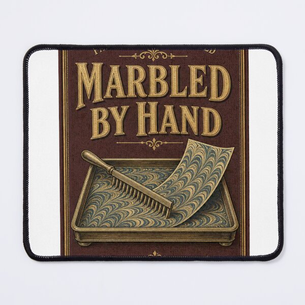 Item preview, Marbled By Hand Marbled Paper Workshop Sign designed and sold by BoosterShop.