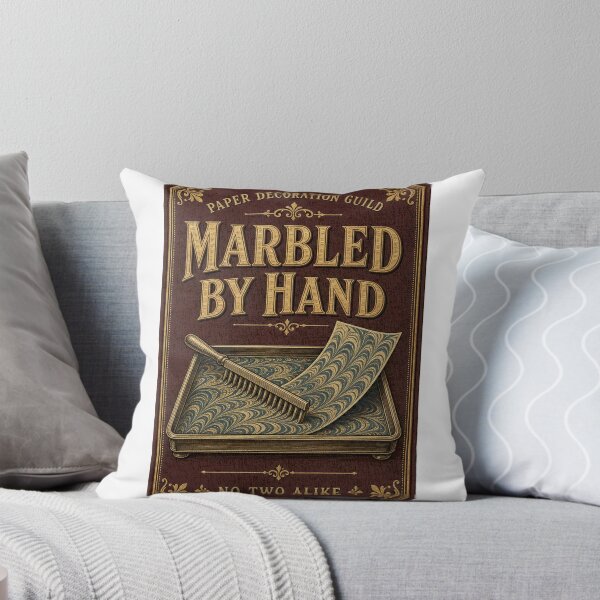 Item preview, Marbled By Hand Marbled Paper Workshop Sign designed and sold by BoosterShop.